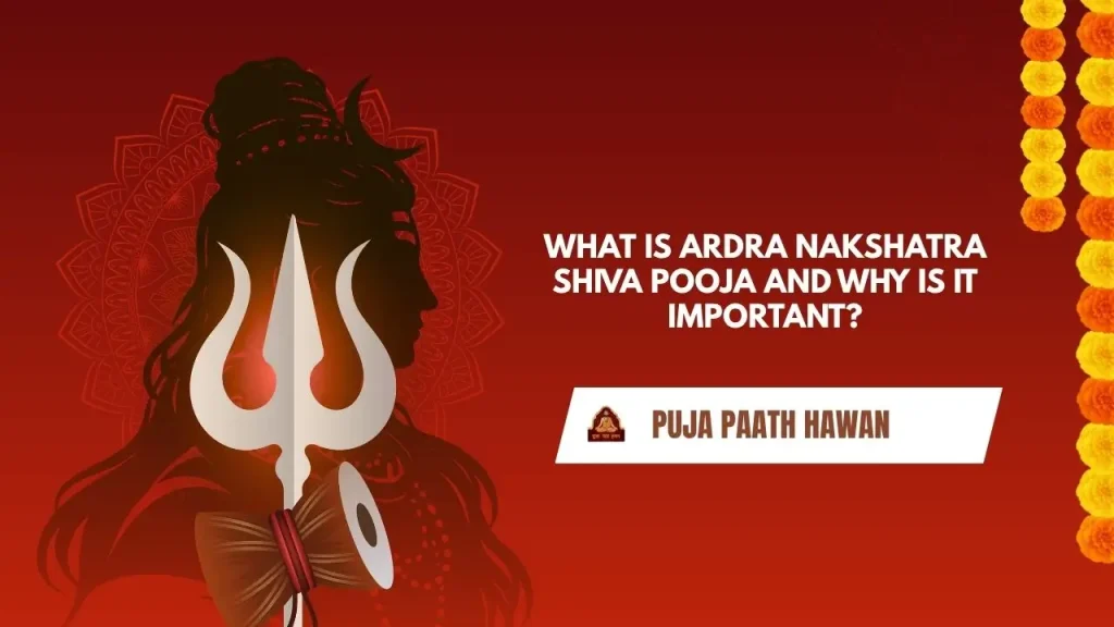 What Is Ardra Nakshatra Shiva Pooja and Why Is It Important?